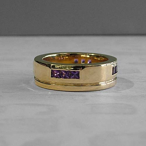 custom wedding band message