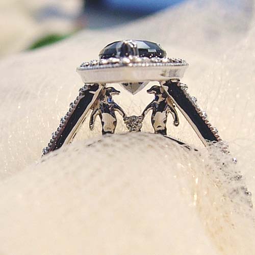 non-traditional engagement rings