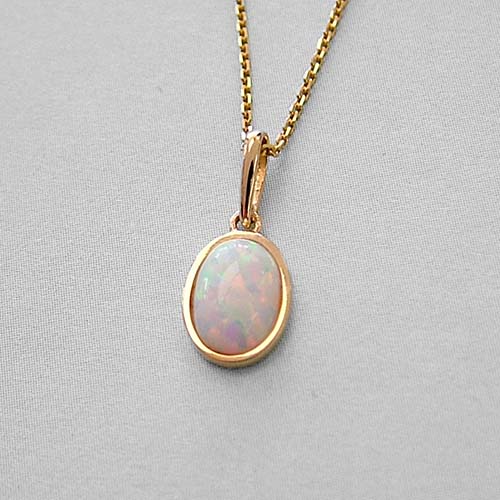 opal pendant