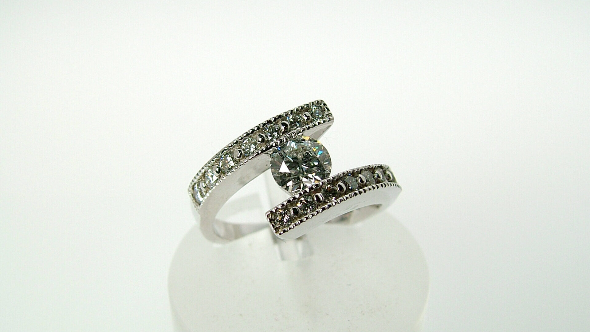 black diamond ring