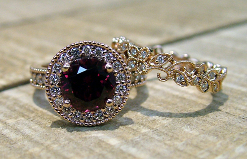 repurposed ruby engagement ring