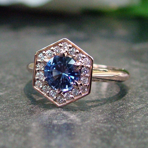 non diamond engagement ring