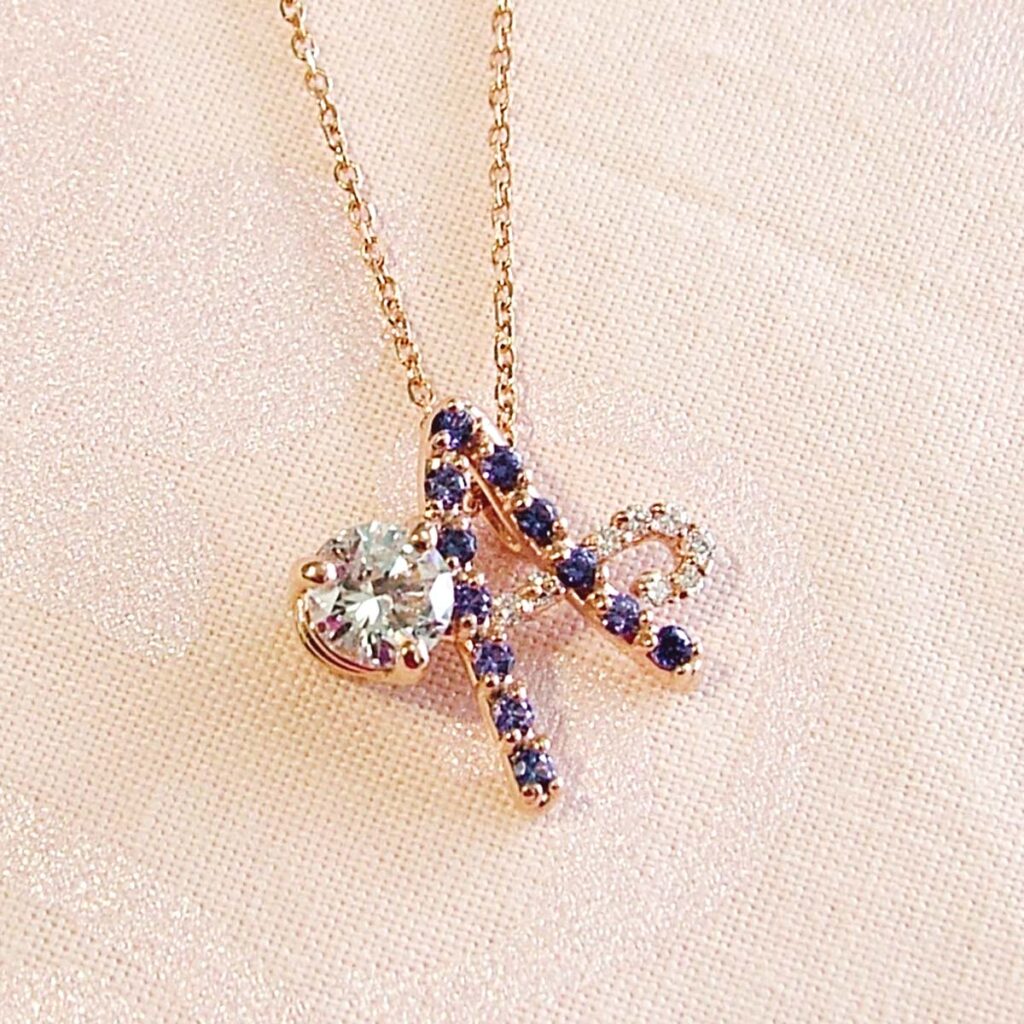 Custom jewelry pendant from old ring