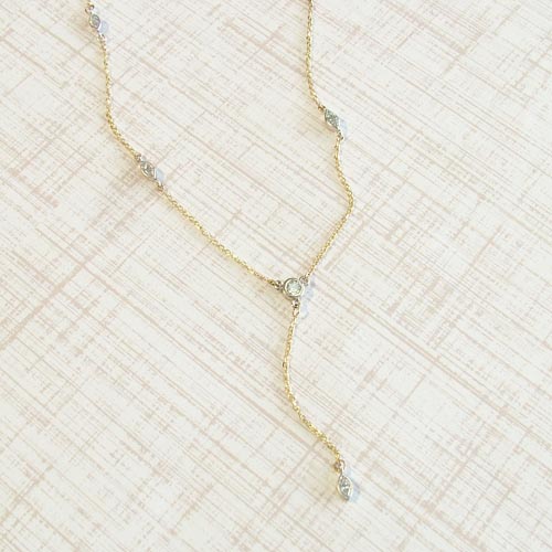 Solitaire diamond wedding ring pendant