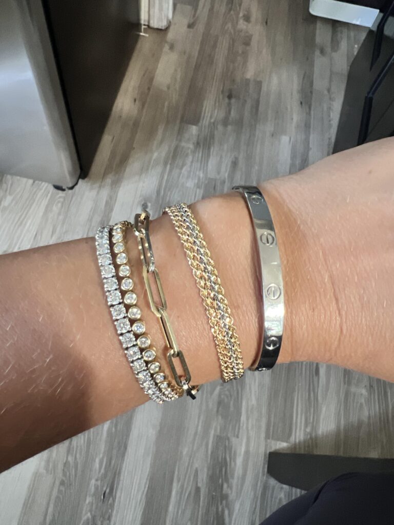 denim and lab grown diamonds