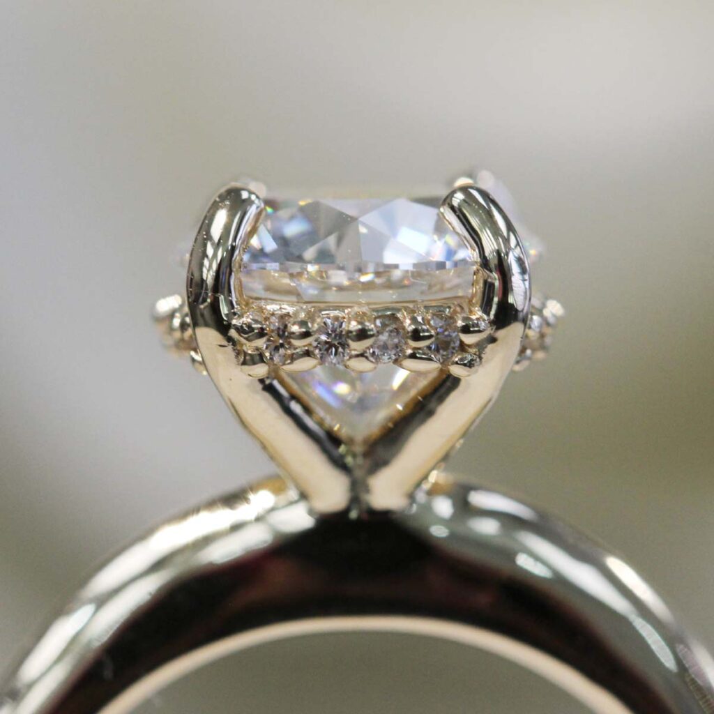lab diamond engagement ring dublin ohio