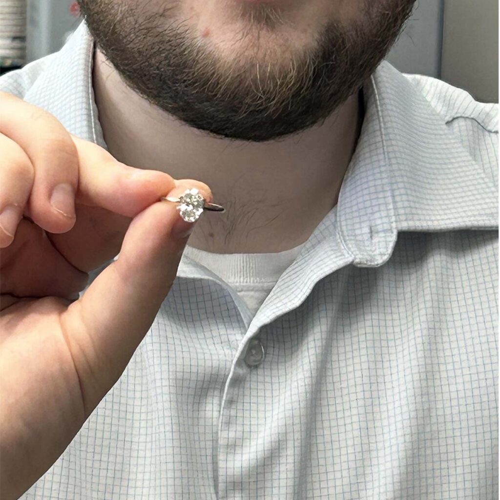 lab grown diamond